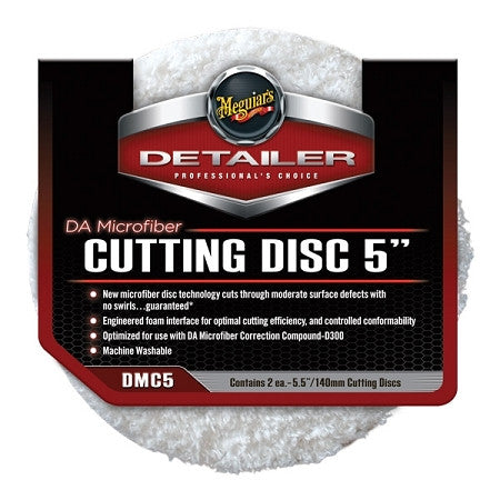 Meguiar's Detailer DA Microfiber Cutting Pad 5"