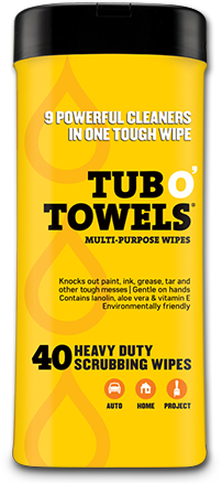 TUB O'TOWELS Multi-Purpose Wipes 40 count