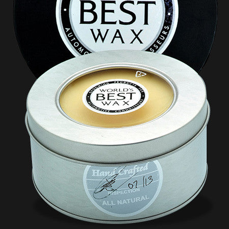 World's Best Wax Black Edition Auto Wax 8 oz