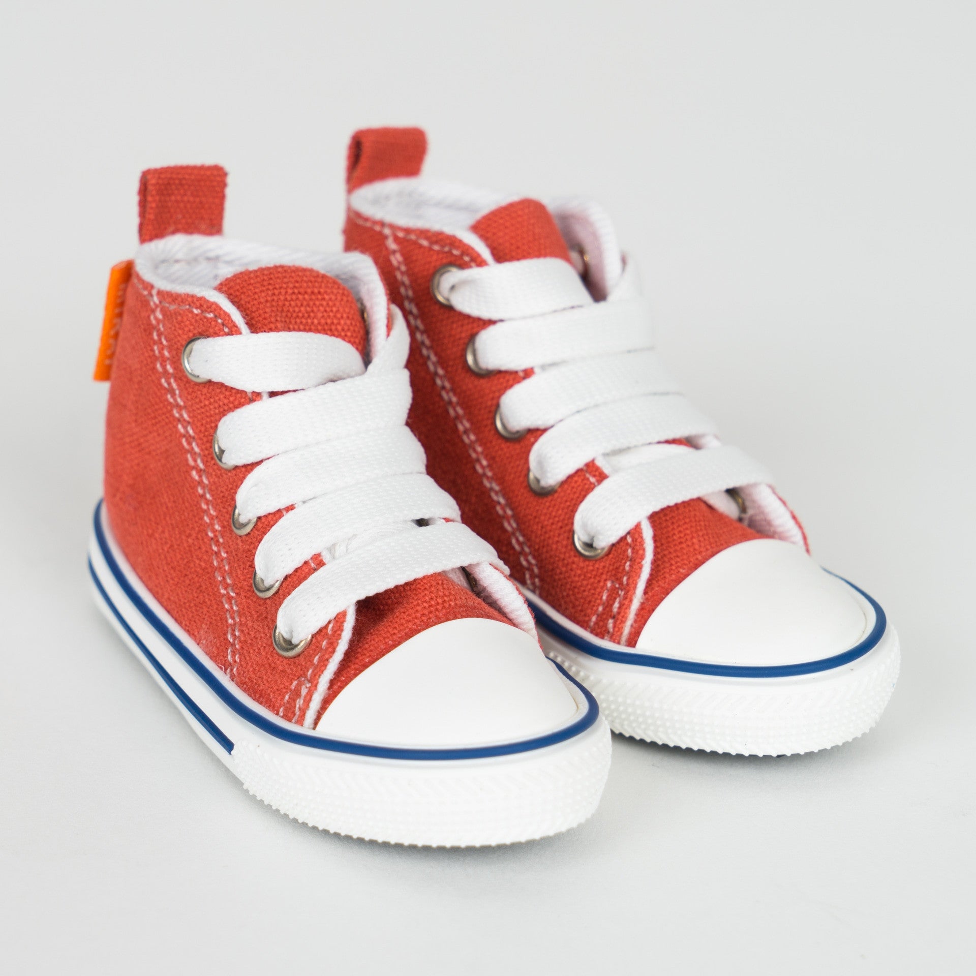 canvas shoes red colour