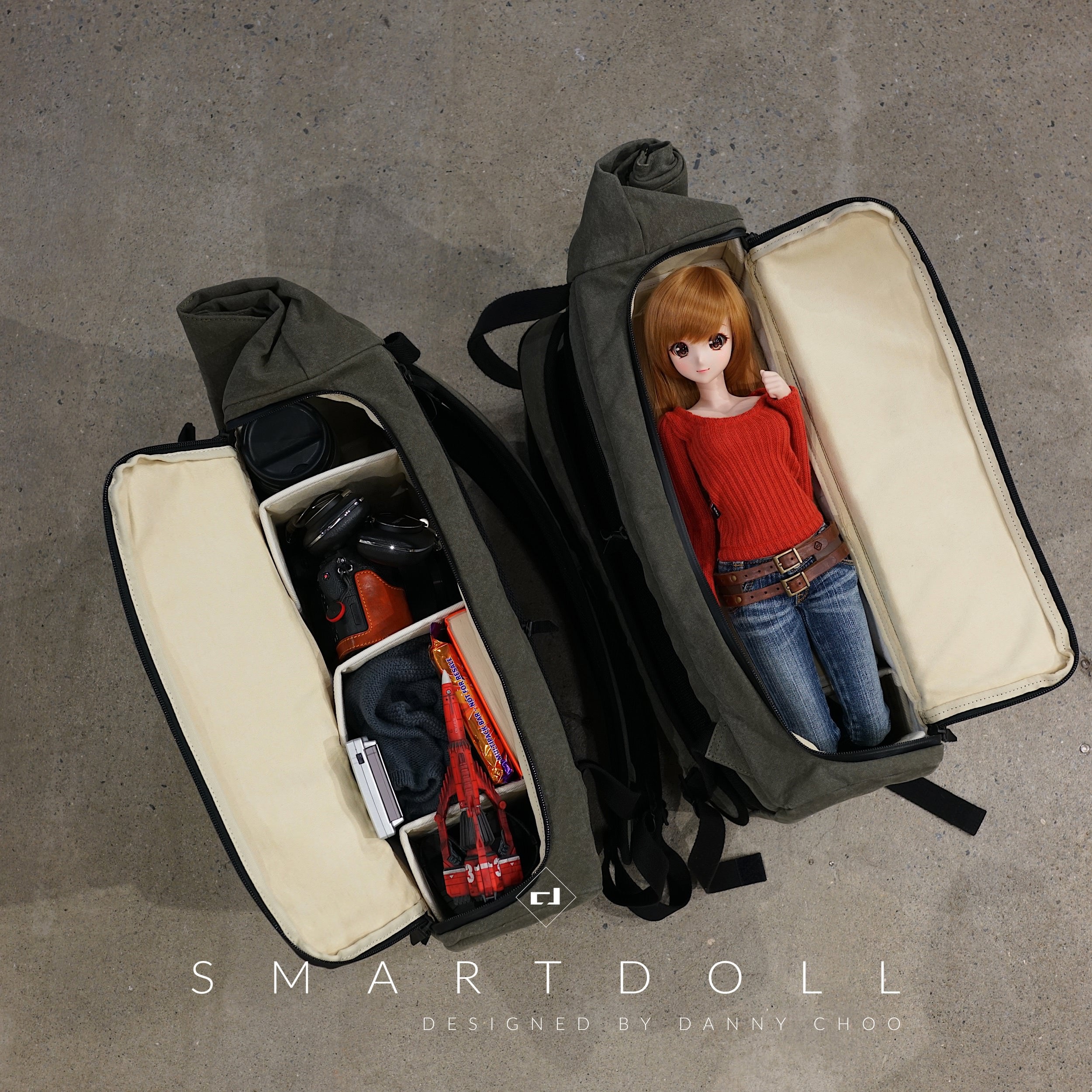smart doll bag