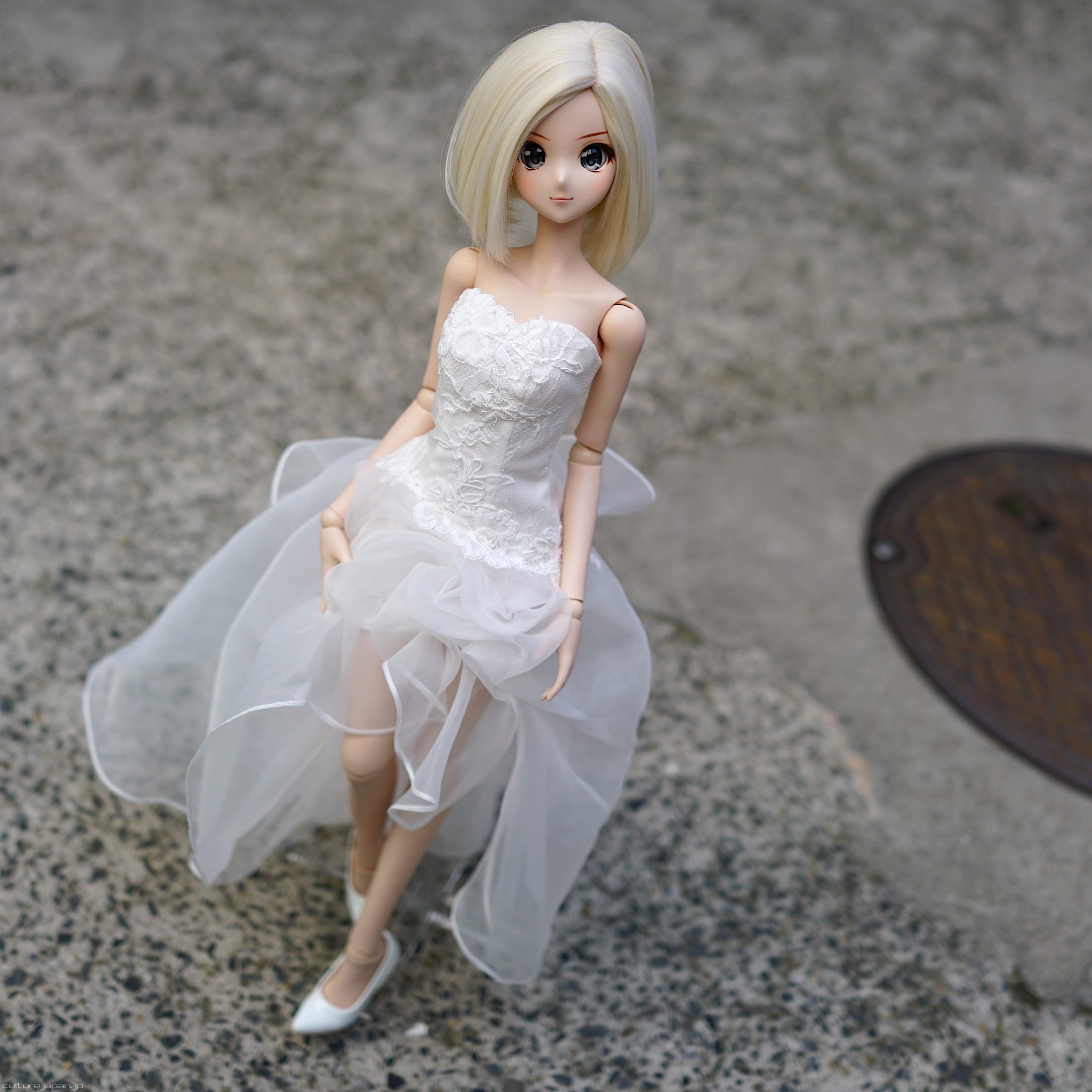 doll in wedding dress