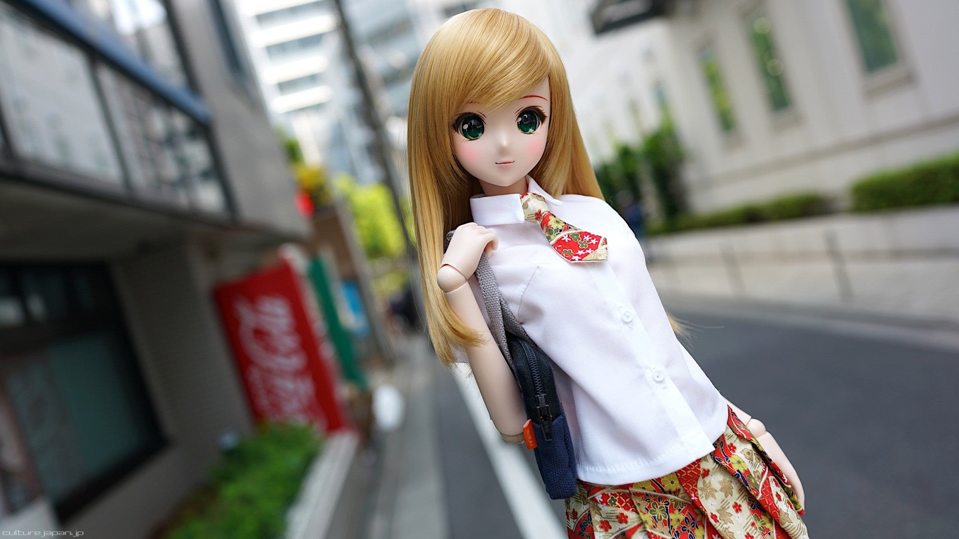 Mirai High School Uniform Wagara Red Smart Doll Store