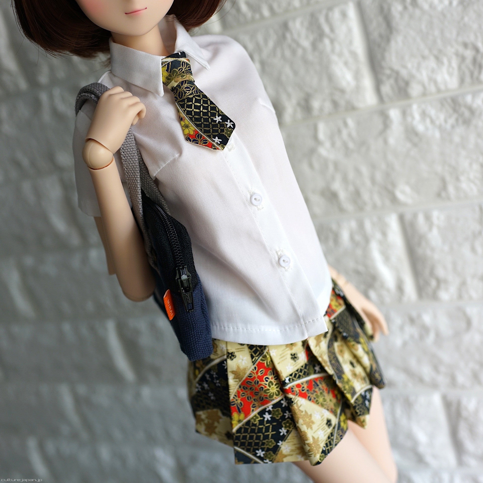 Mirai High School Uniform Wagara Black Smart Doll Store