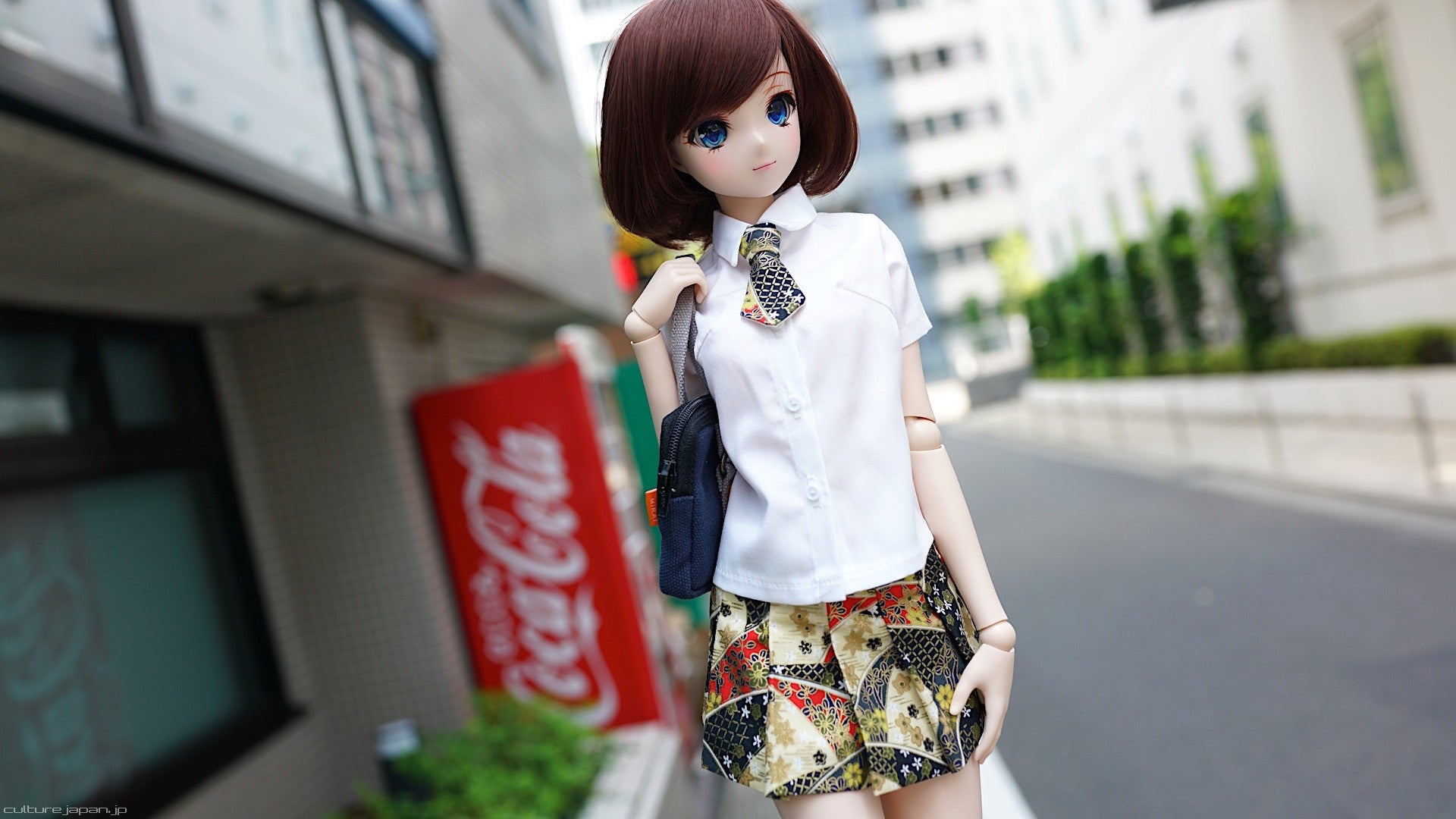 Mirai High School Uniform Wagara Black Smart Doll Store