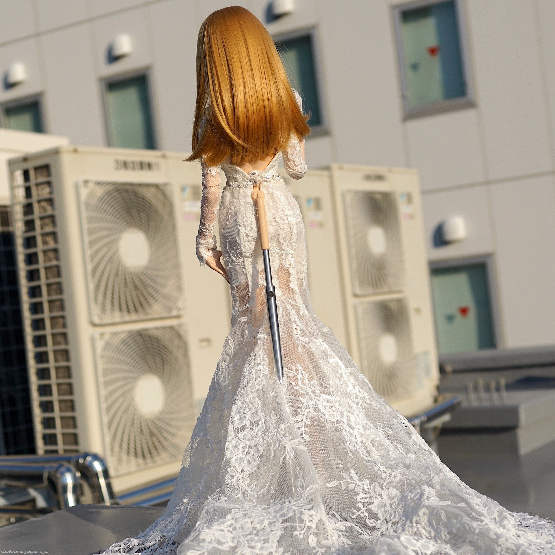 smart doll wedding dress