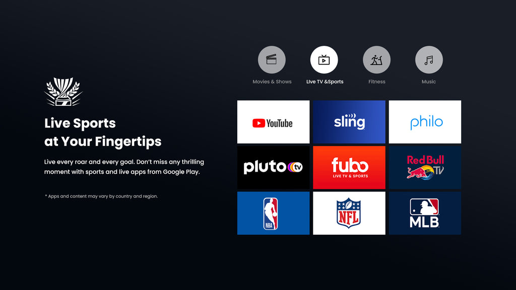 google tv apps