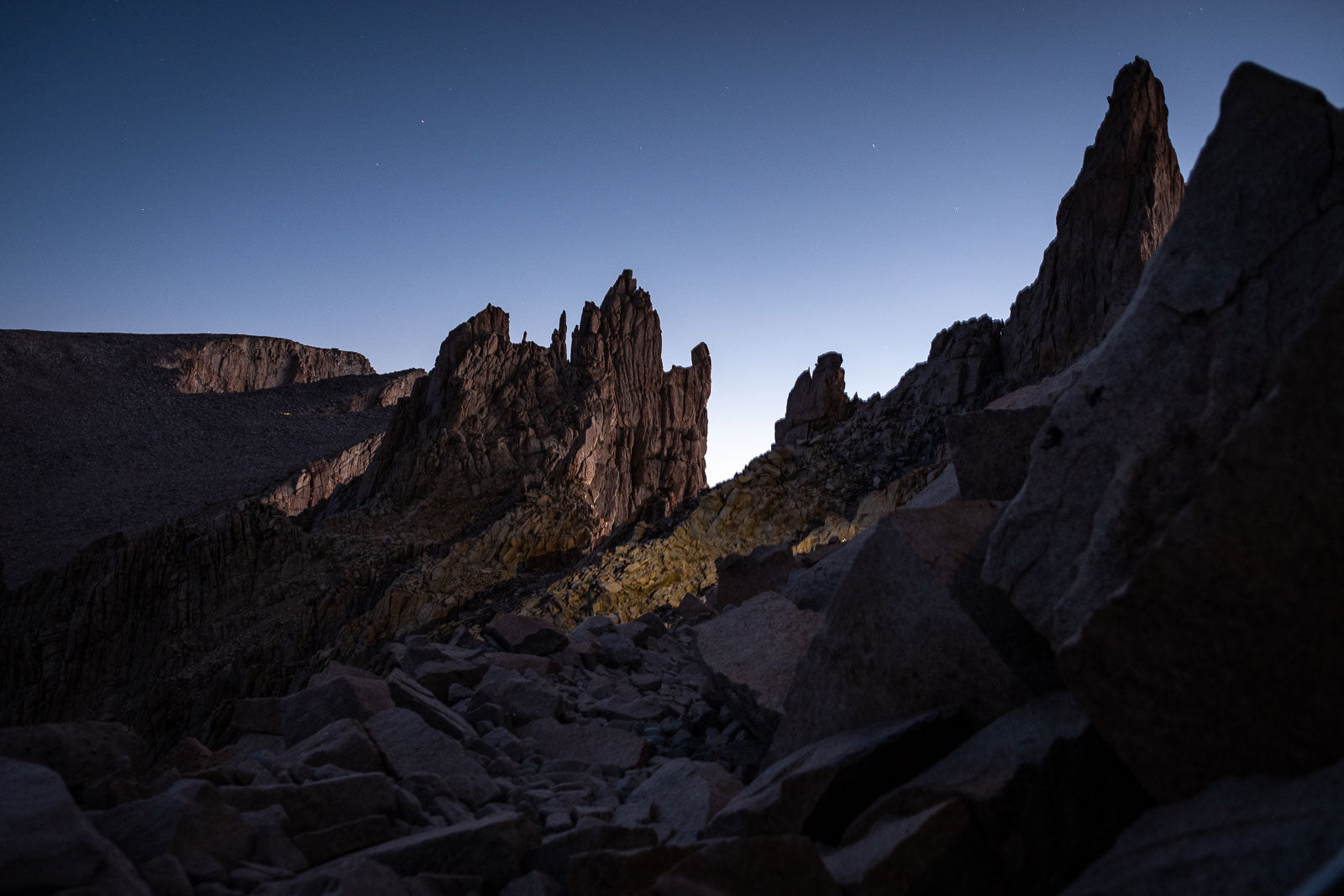 Mt. Whitney Windows ascent