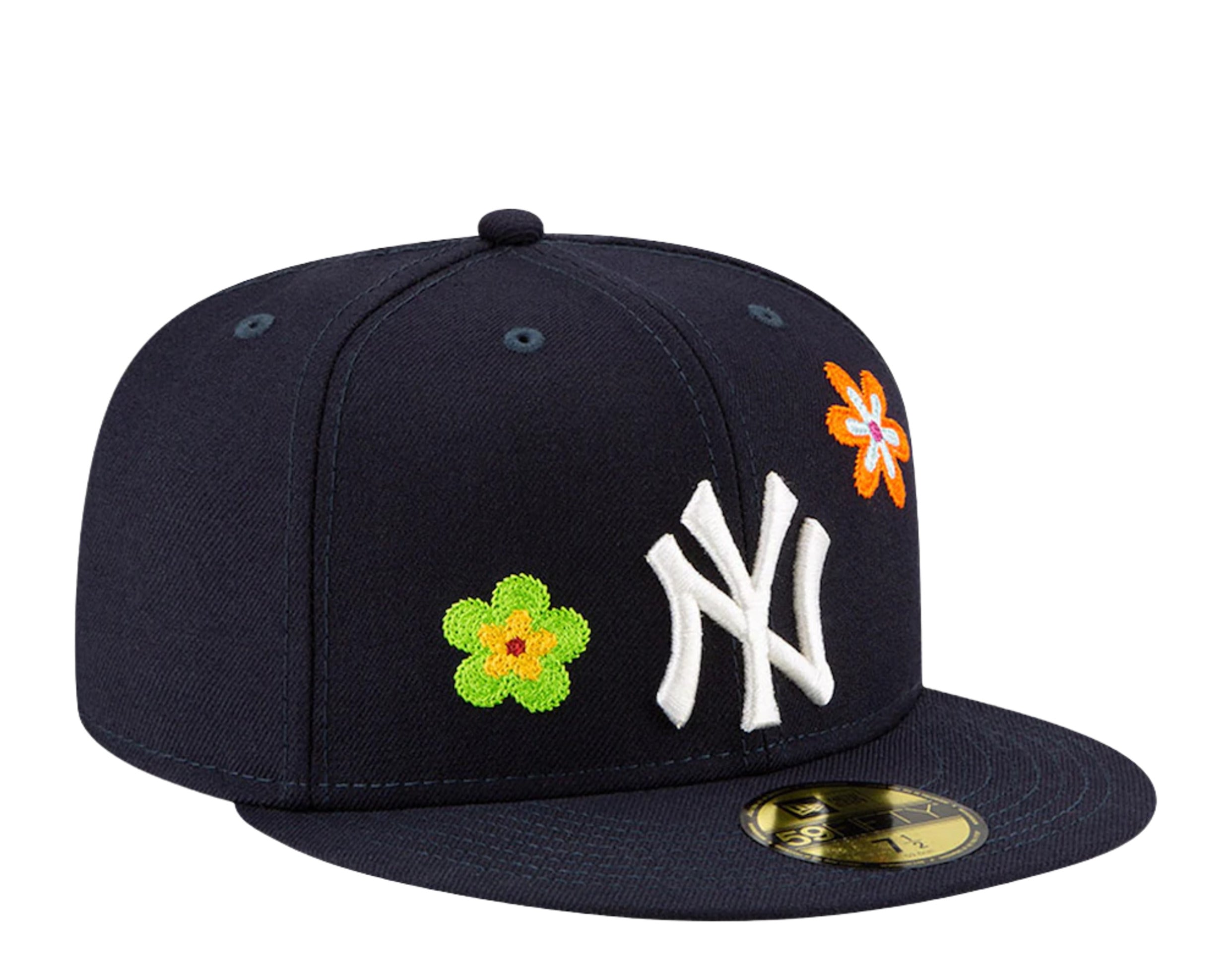 new era new york yankees chain stitch fitted baseball hat