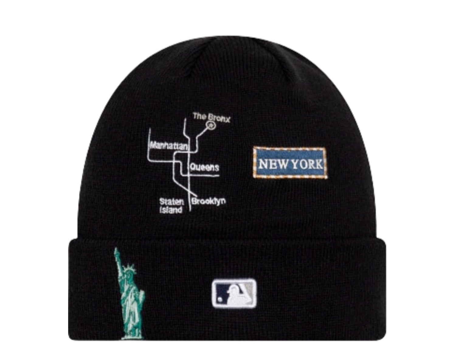 New Era MLB New York Yankees City Transit Knit Cuff Beanie