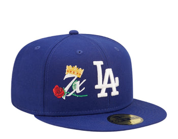 gorra LA azul marino floral - Watercolor Floral 5950 LA Dodgers New Era :  Headict