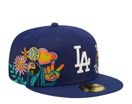 New Era 59Fifty 50th Anniversary LA Dodgers Fitted Cap Lavender - Post  Modern Skate Shop