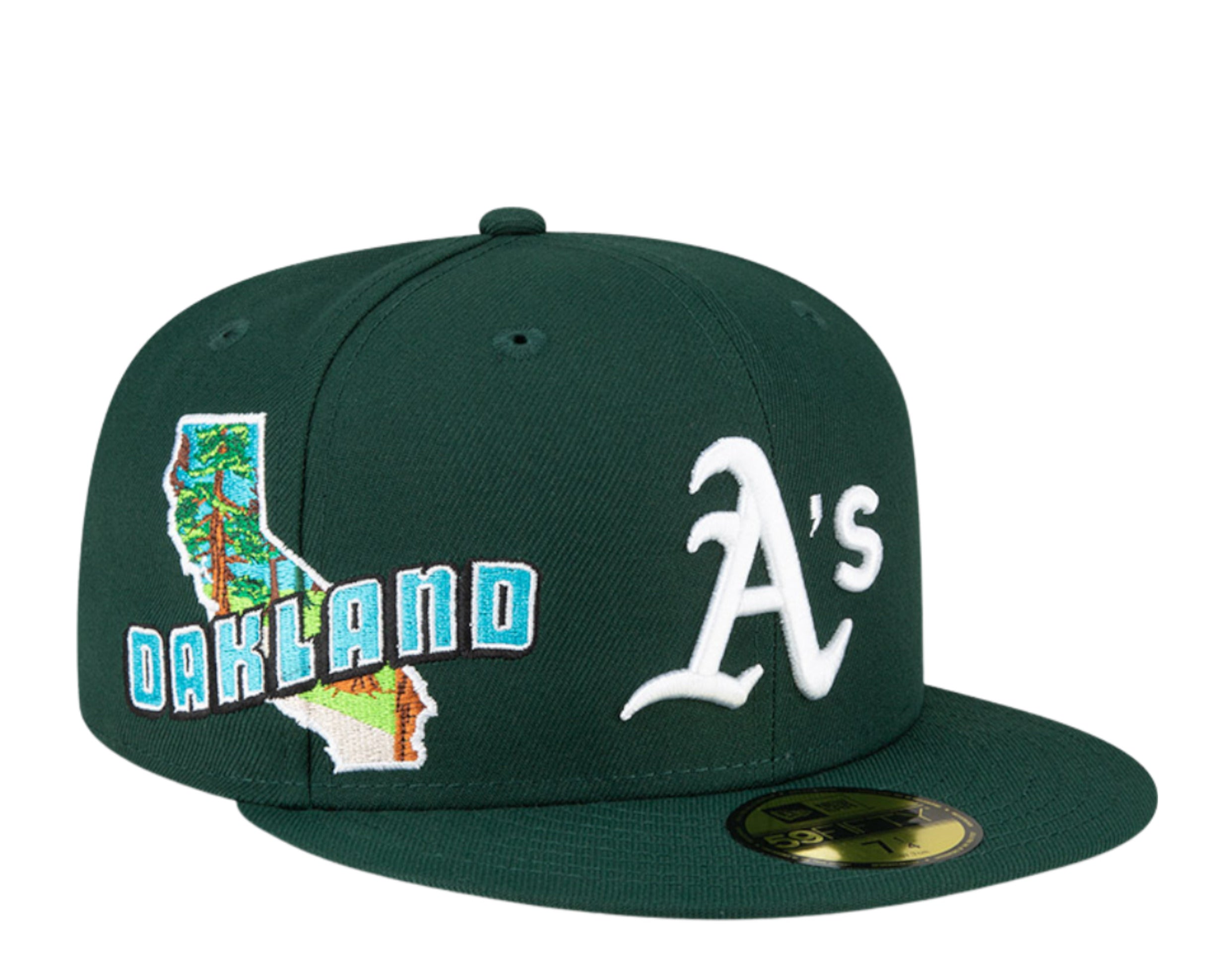 New Era 59Fifty MLB Oakland Athletics Citrus Pop Fitted Hat – NYCMode