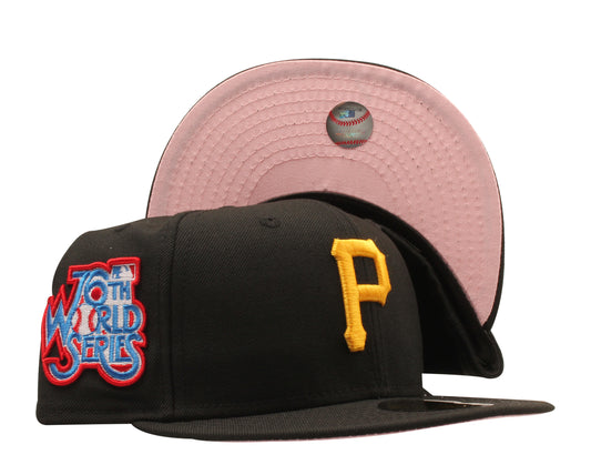 New Era 59FIFTY MLB Oakland Athletics 1989 World Series Fitted w/ Pink Bottom