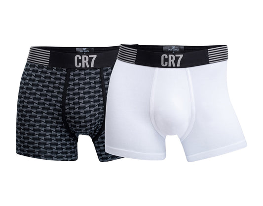 Cristiano Ronaldo CR7 Basic 2-Pack Trunk Boxer Briefs Men's Underwear –  NYCMode