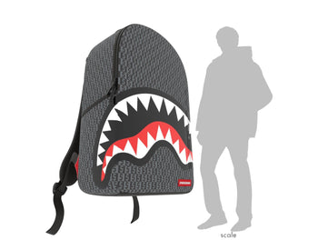 SHARK BITE SHARKS IN PARIS GRAY BACKPACK (DLXV)