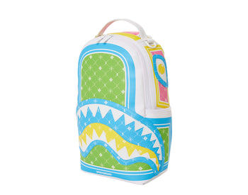 Sprayground XTC Shark In Wonderland Red Drip Backpack (DLXV) – NYCMode