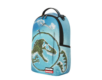 Sprayground Black Multicolor Shark In Paris Backpack Books School