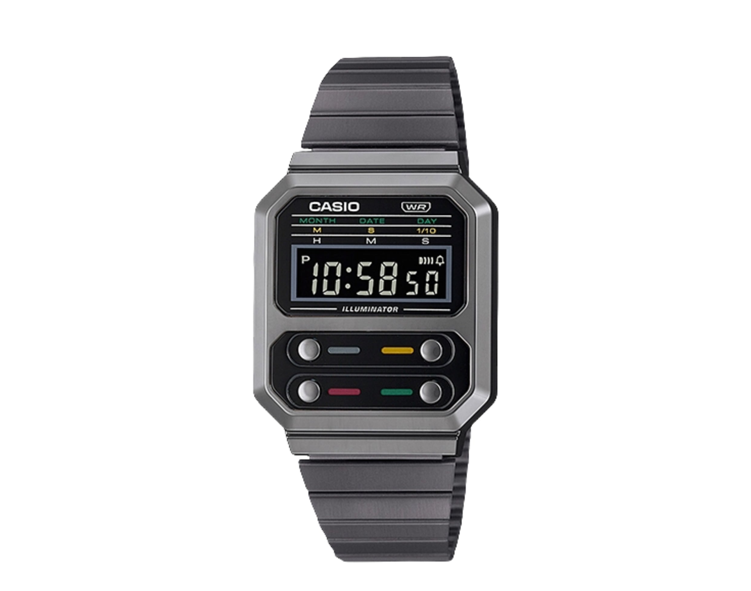 Casio Vintage A100WEGG Digital Metal Watch