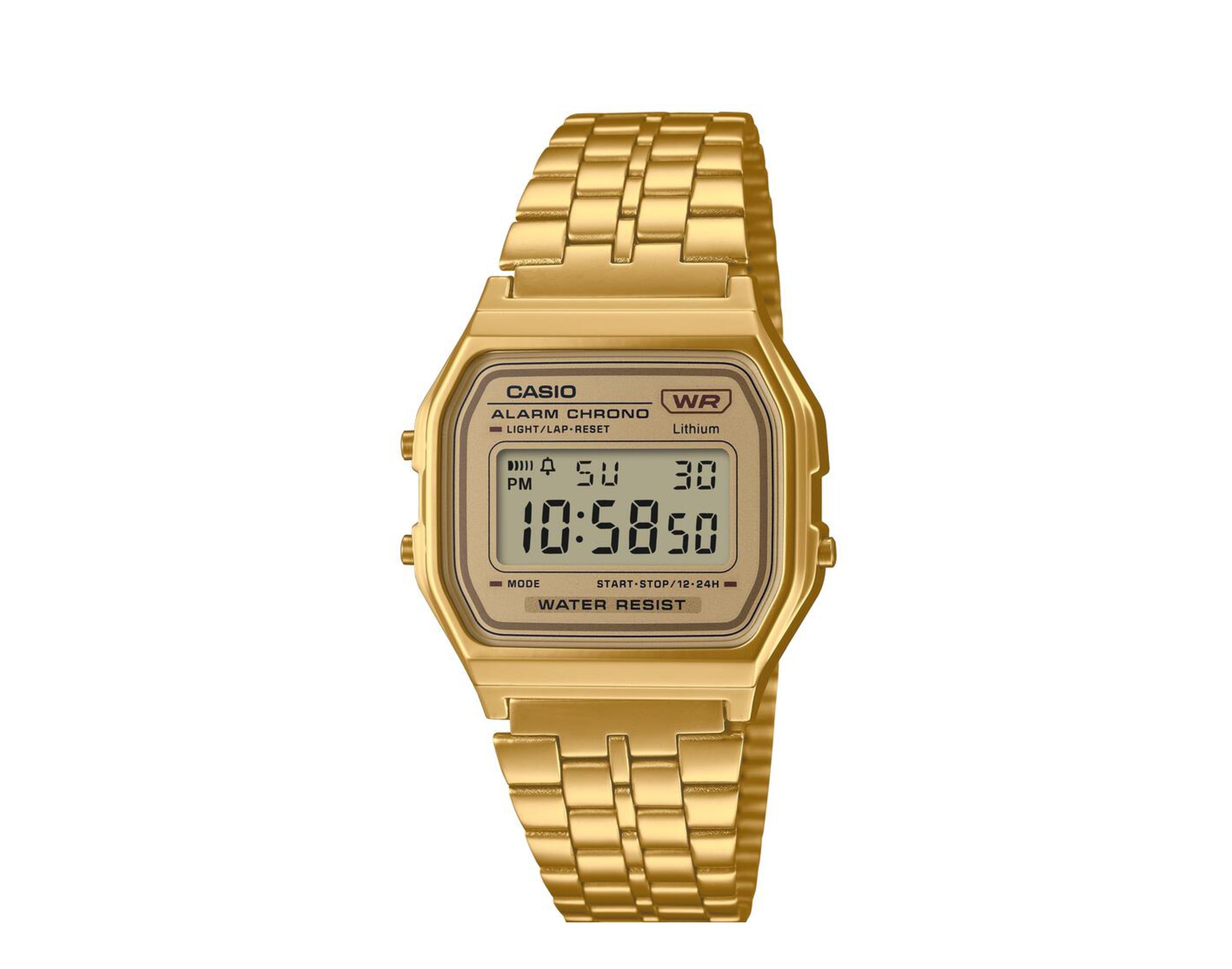 Casio Vintage A158WETG Digital Metal Watch