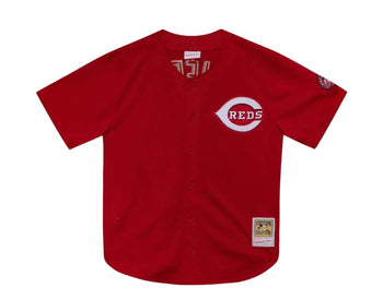 Pete Rose Men's Cincinnati Reds (Green Patch) Throwback Jersey