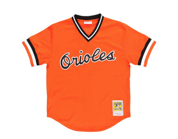 Mitchell & Ness MLB Authentic JERSEY-pullover - Baltimore Orioles -MENS- Orange/Black S