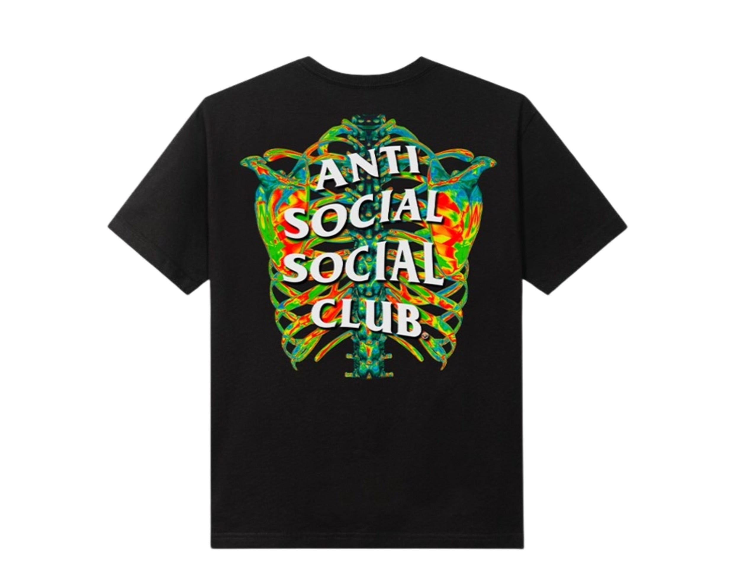 Anti Social Social Club Blow To The Chest Black Tee