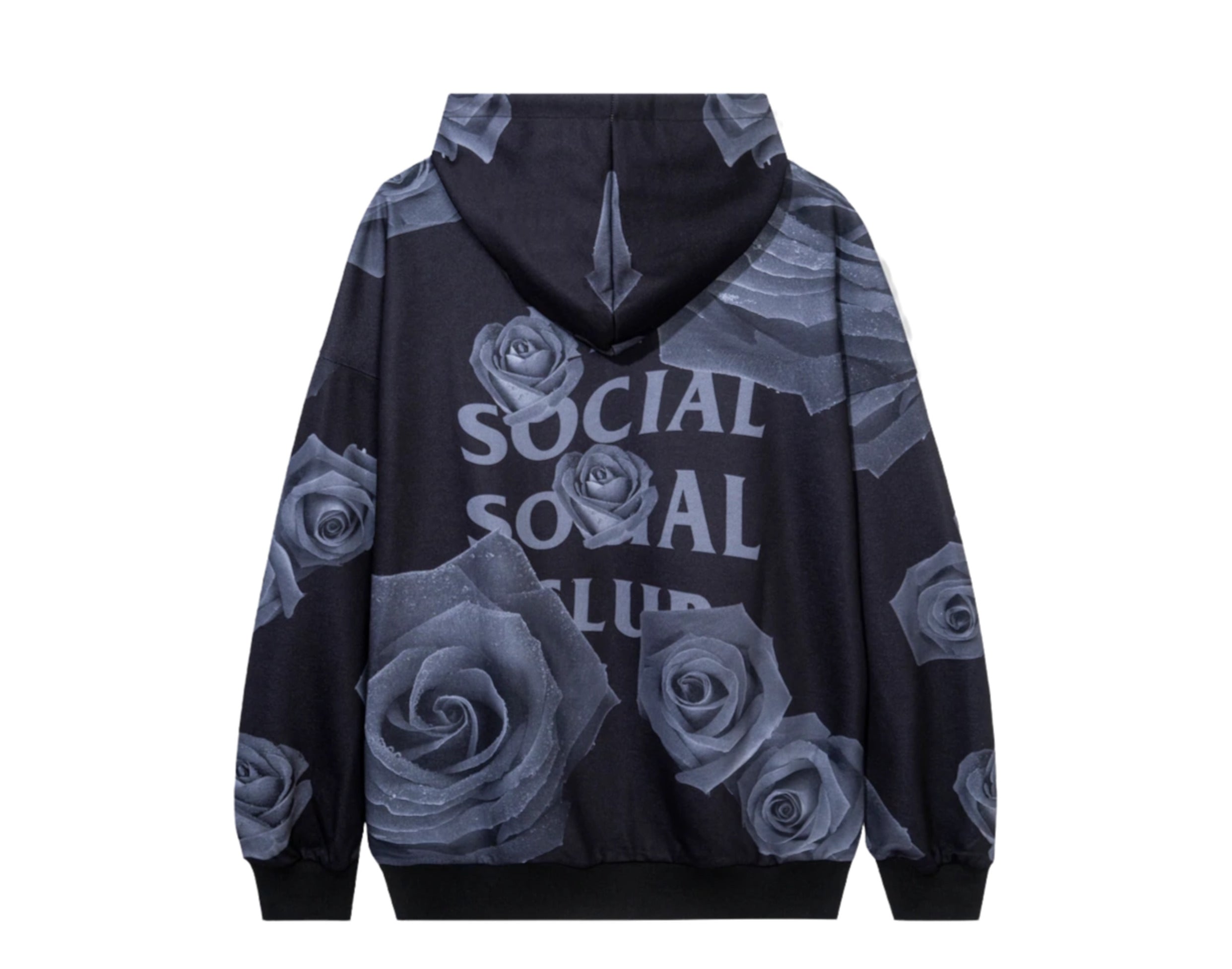 Anti Social Social Club Petal To The Floor Black Hoodie