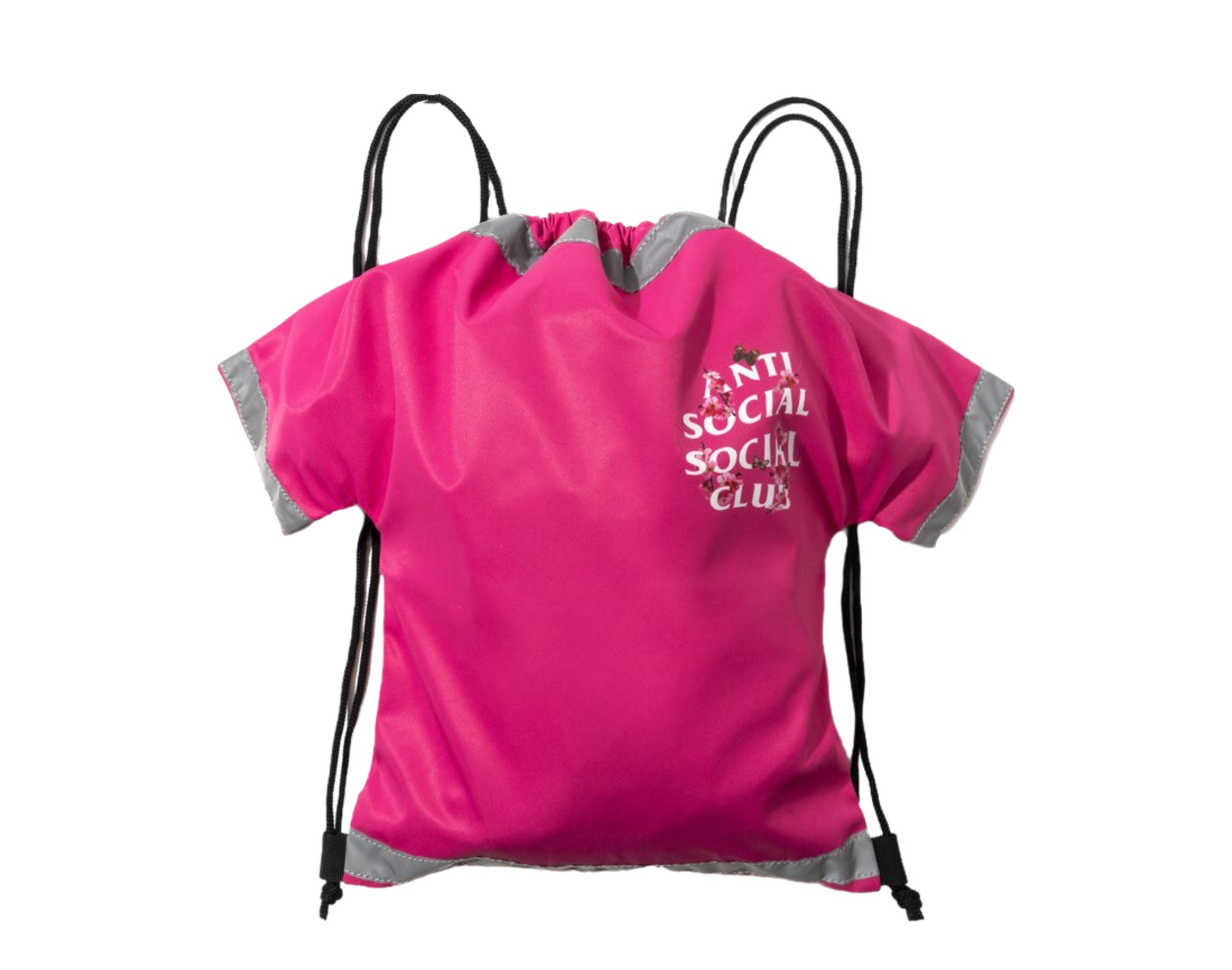 Anti Social Social Club Cute AF Pink Drawstring Bag