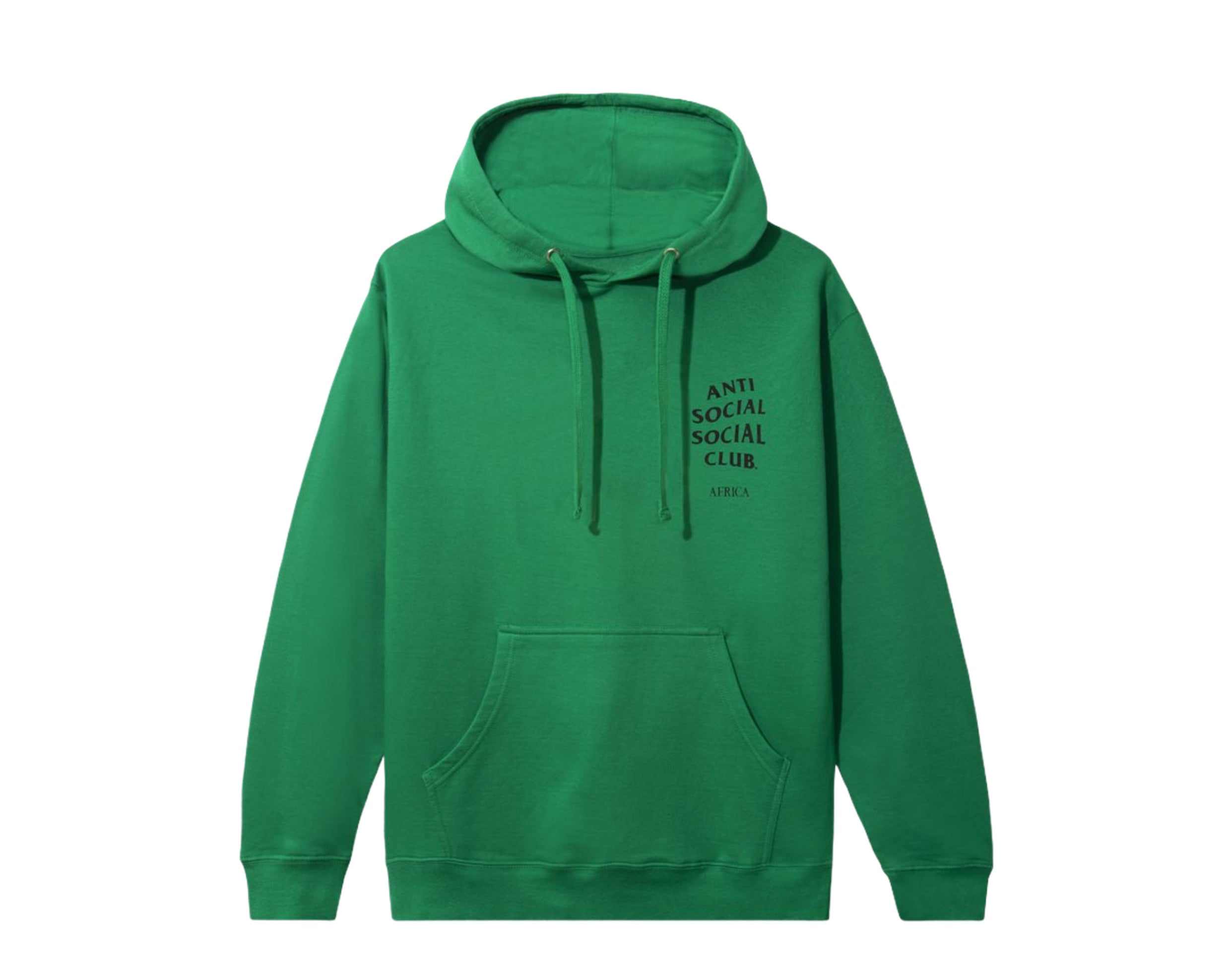 Anti Social Social Club Africa Green Hoodie