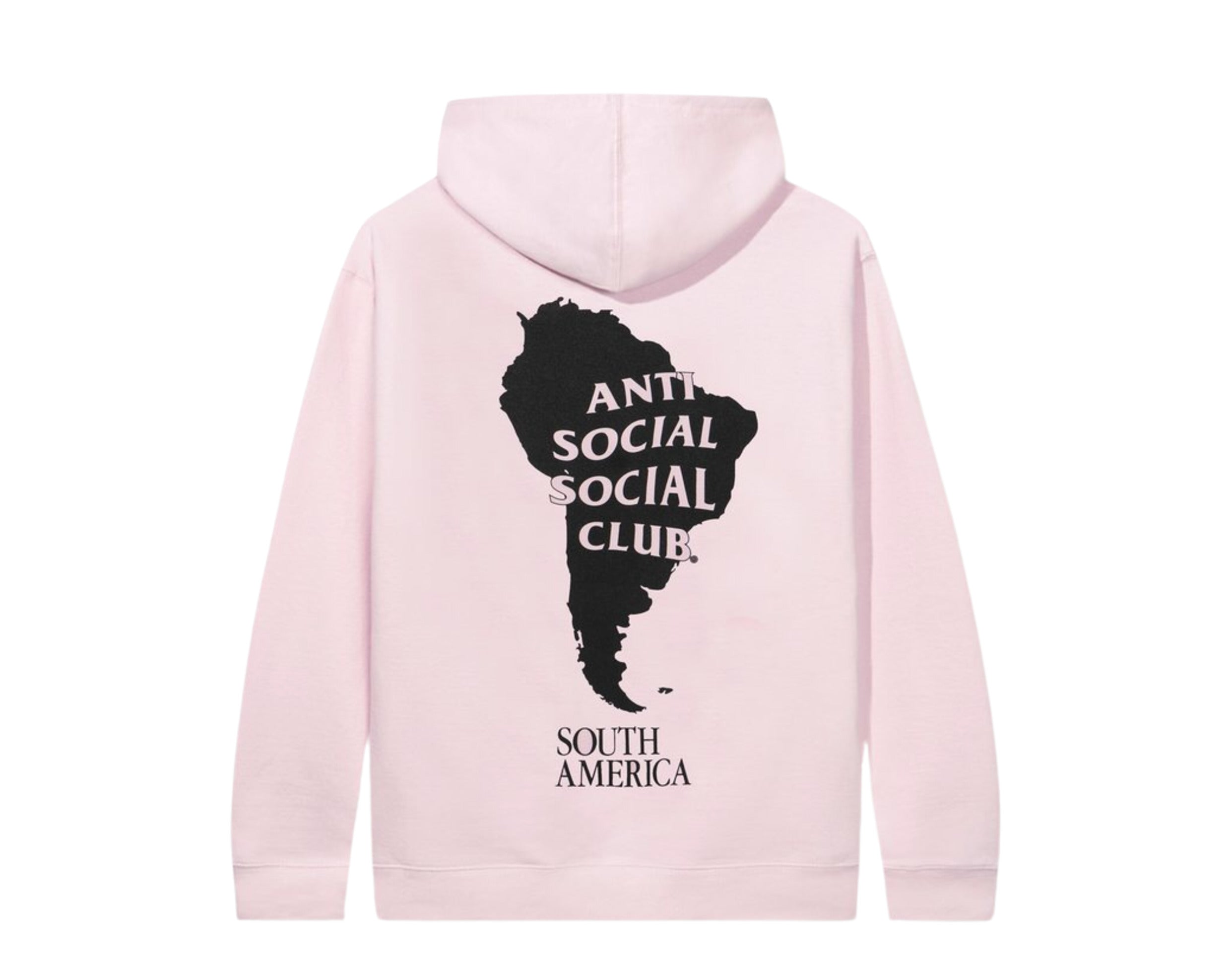 Anti Social Social Club South America Pink Hoodie