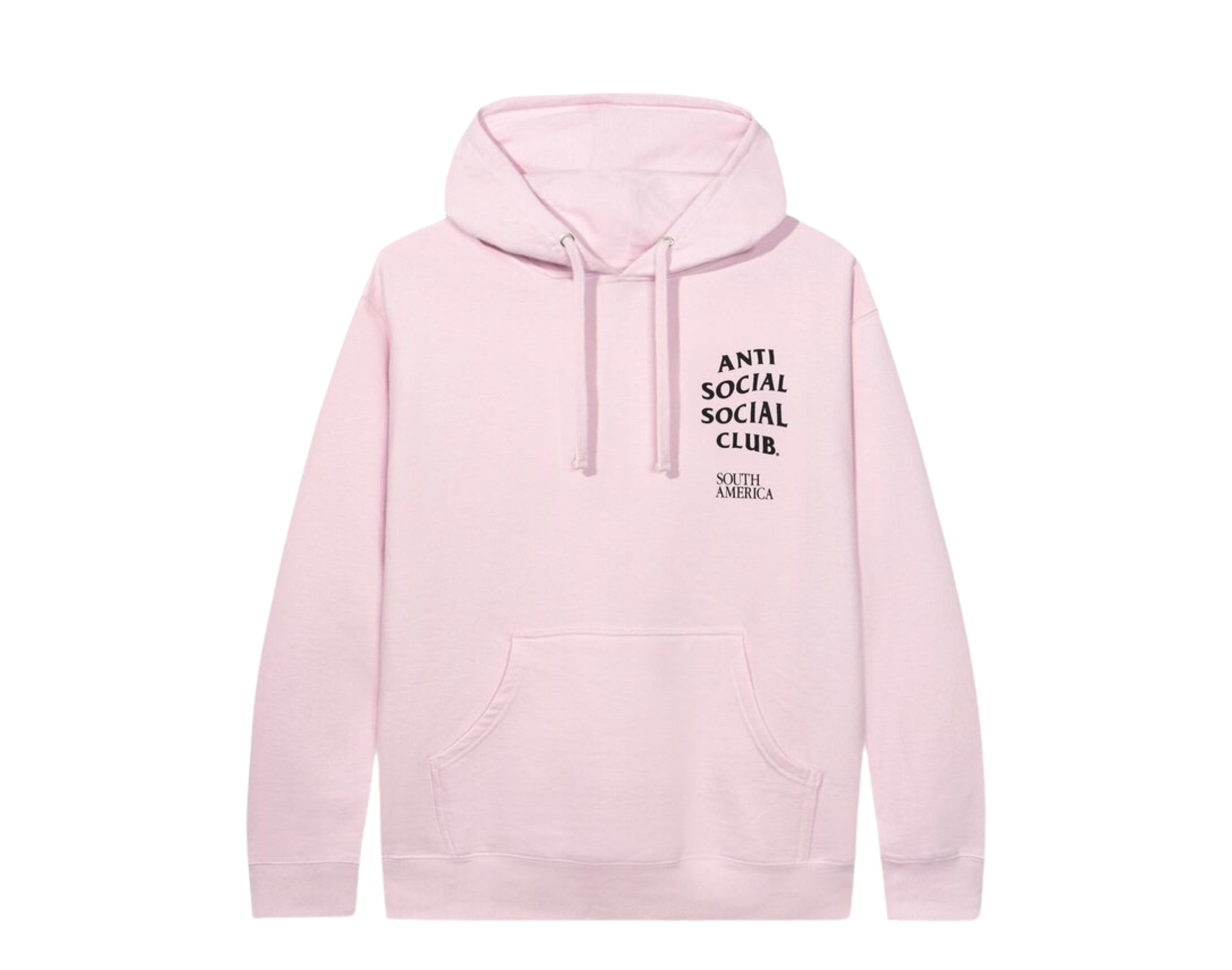 Anti Social Social Club South America Pink Hoodie