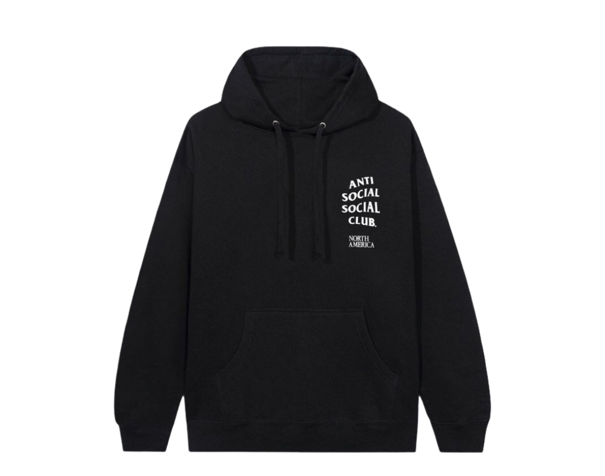 Anti Social Social Club X Mooneyes Stacked Black Tie Dye Hoodie