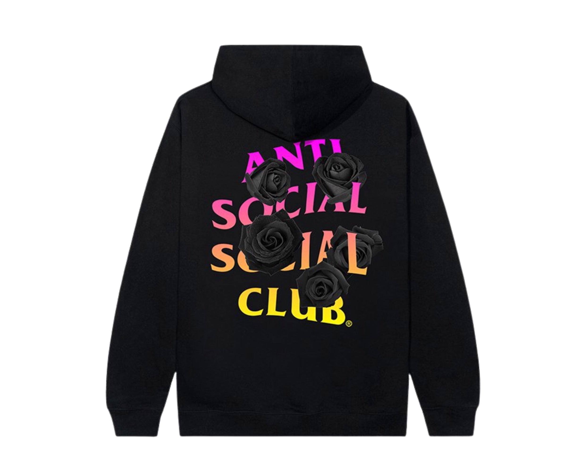 Anti Social Social Club I SEE Blue Splash Black Hoodie – NYCMode