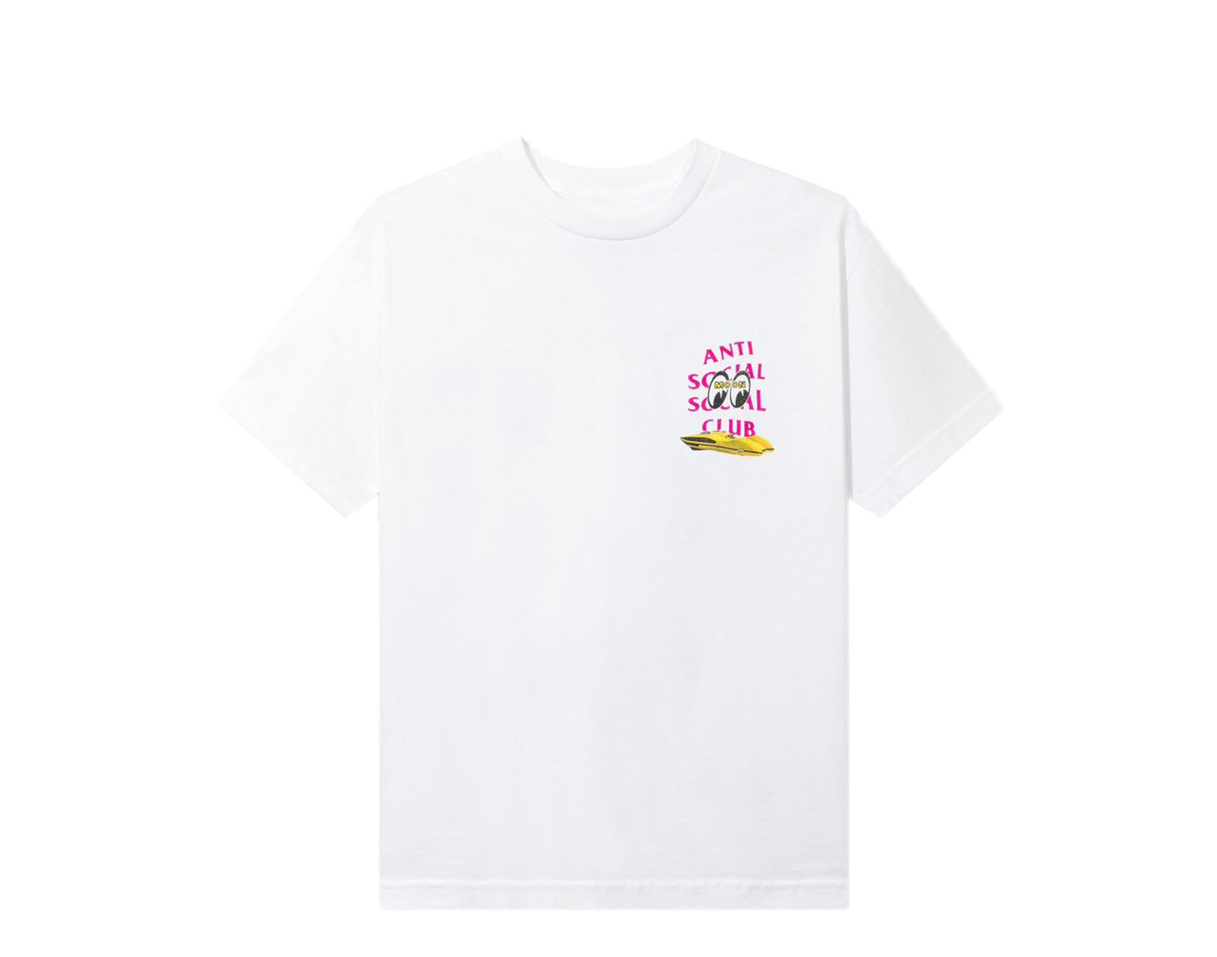 Anti Social Social Club X Mooneyes Flats Photo White Tee