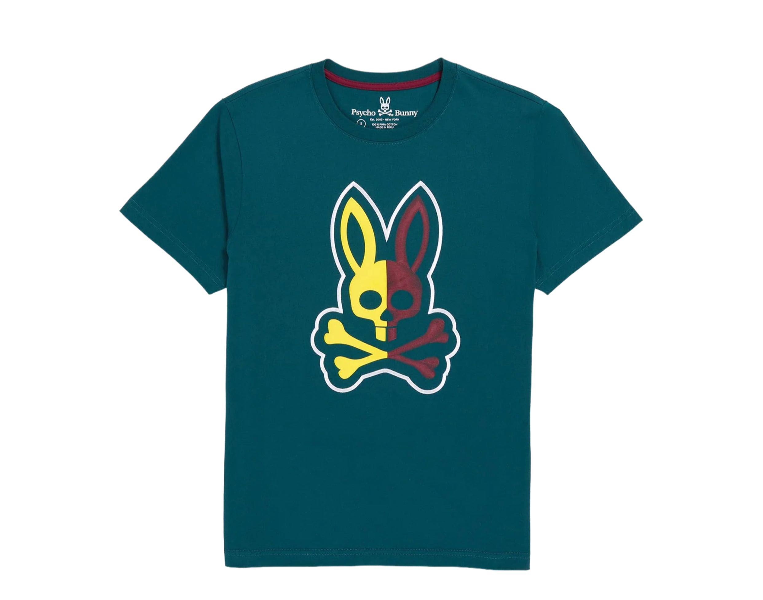 Psycho Bunny Cooper Split Bunny Logo Polo Men's Shirt – NYCMode