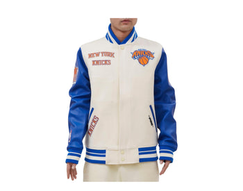 Pro Standard Men's New York Knicks Old English Varsity Jacket