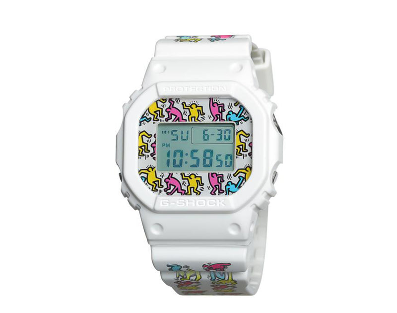 Casio G-Shock DW5600 Keith Haring x G-Shock Digital Men's Watch