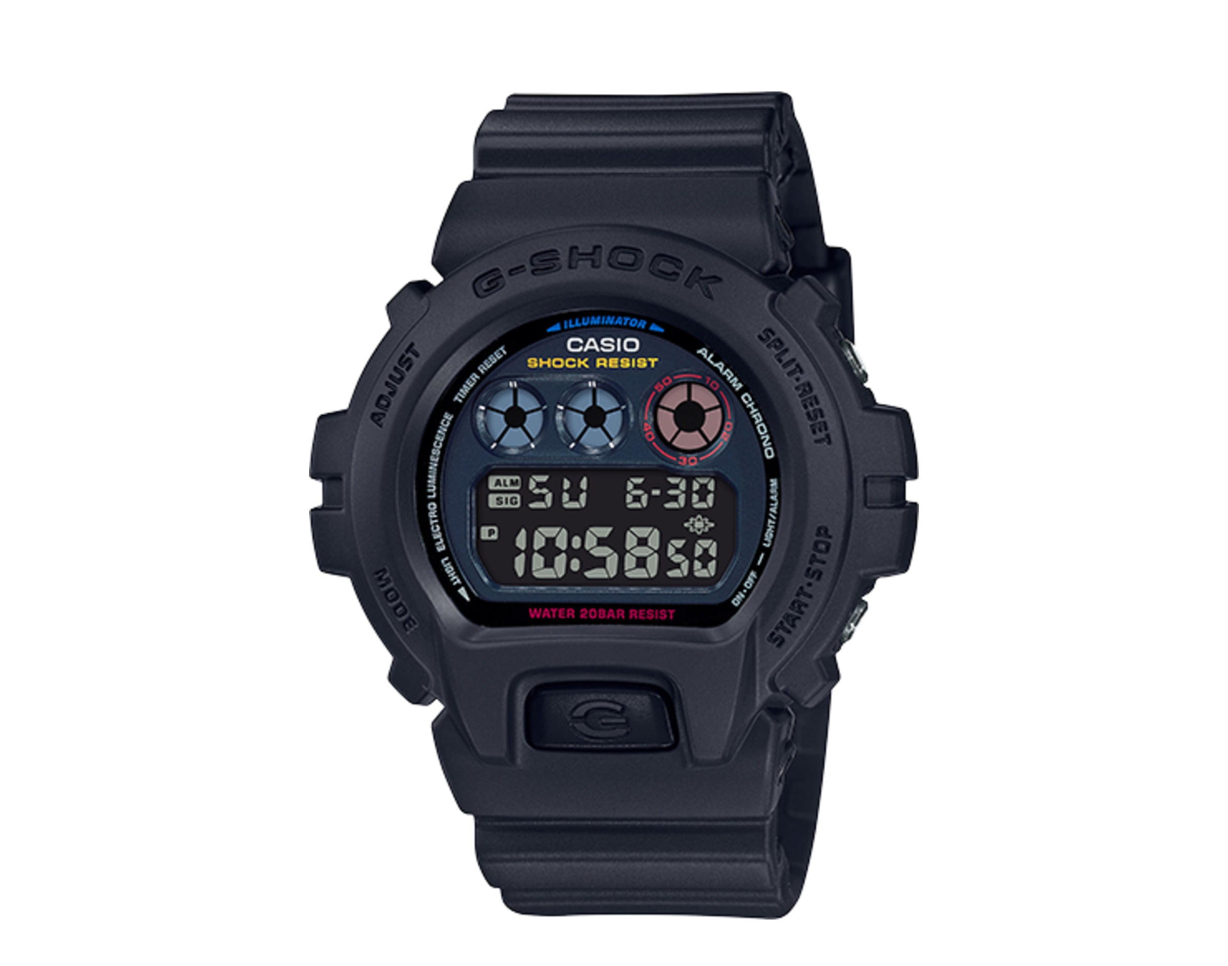 Casio G-Shock DW6900 Neo Tokyo Digital Resin Men's Watch