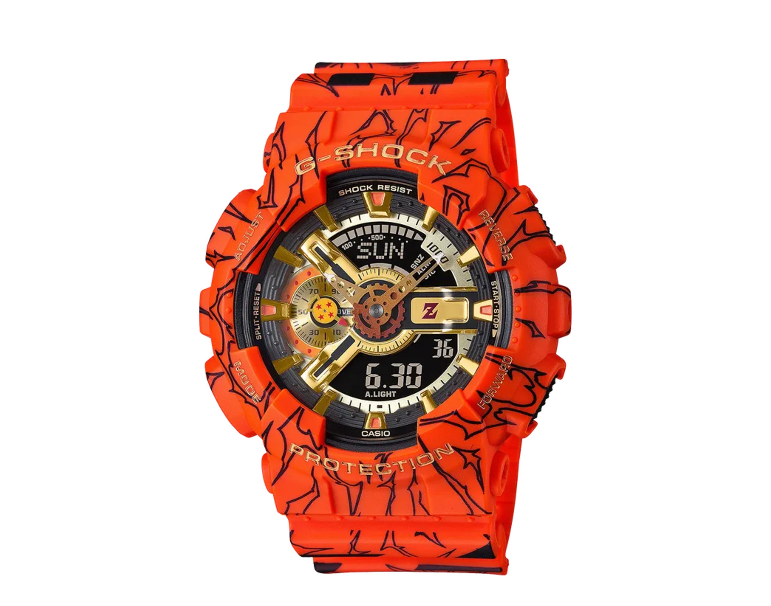 Casio G-Shock x Dragon Ball Z GA110 Analog-Digital Resin Watch