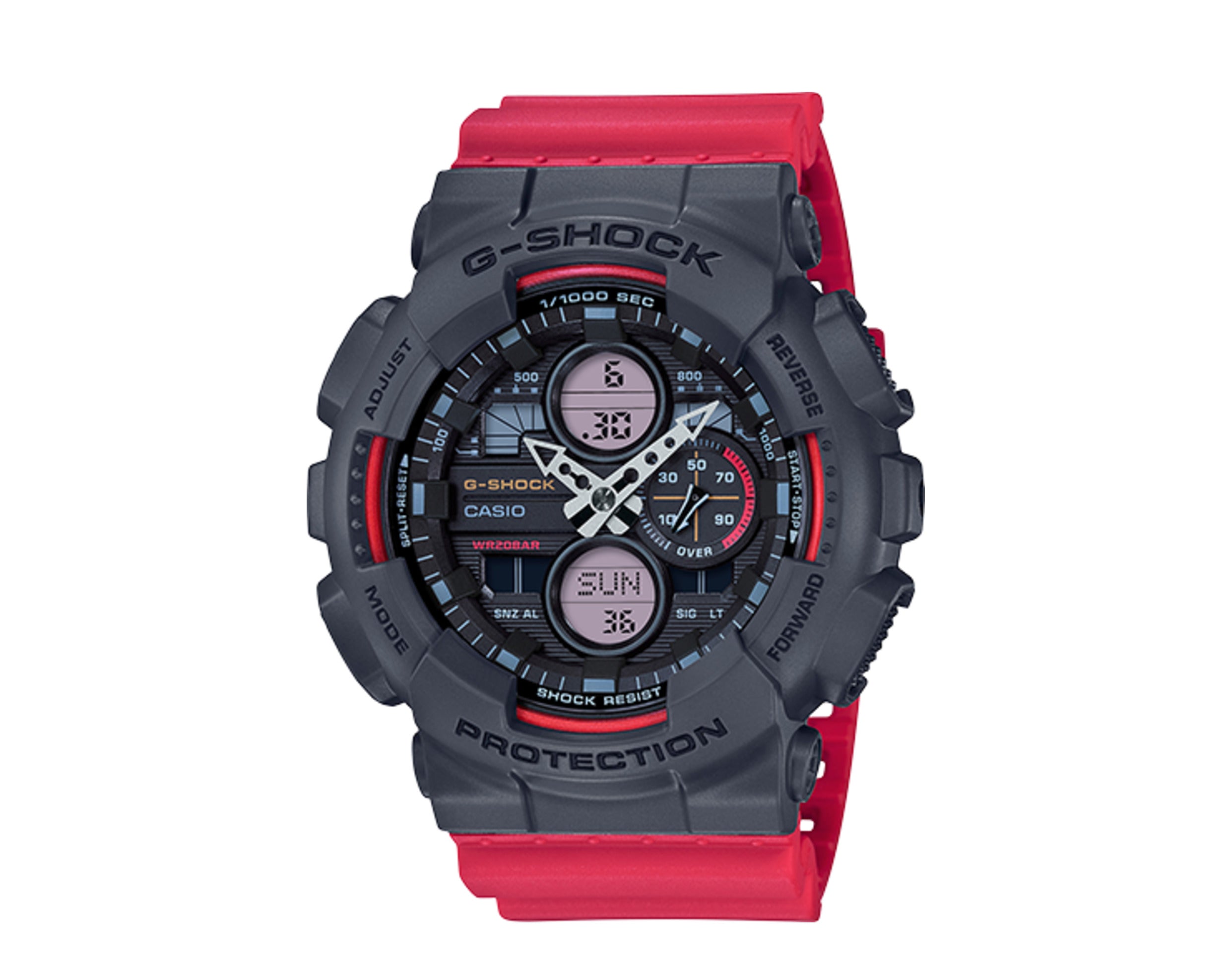 Casio G-Shock GA140 Analog-Digital Resin Men's Watch