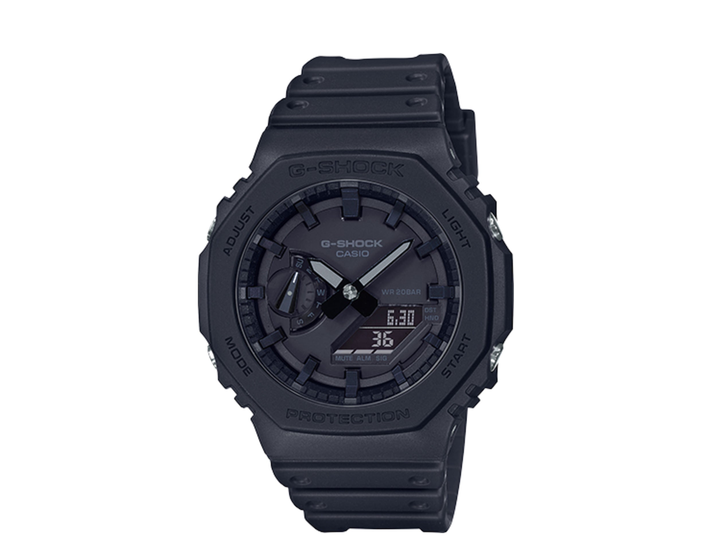 Casio G-Shock GA2100 Analog-Digital Carbon Resin Men's Watch