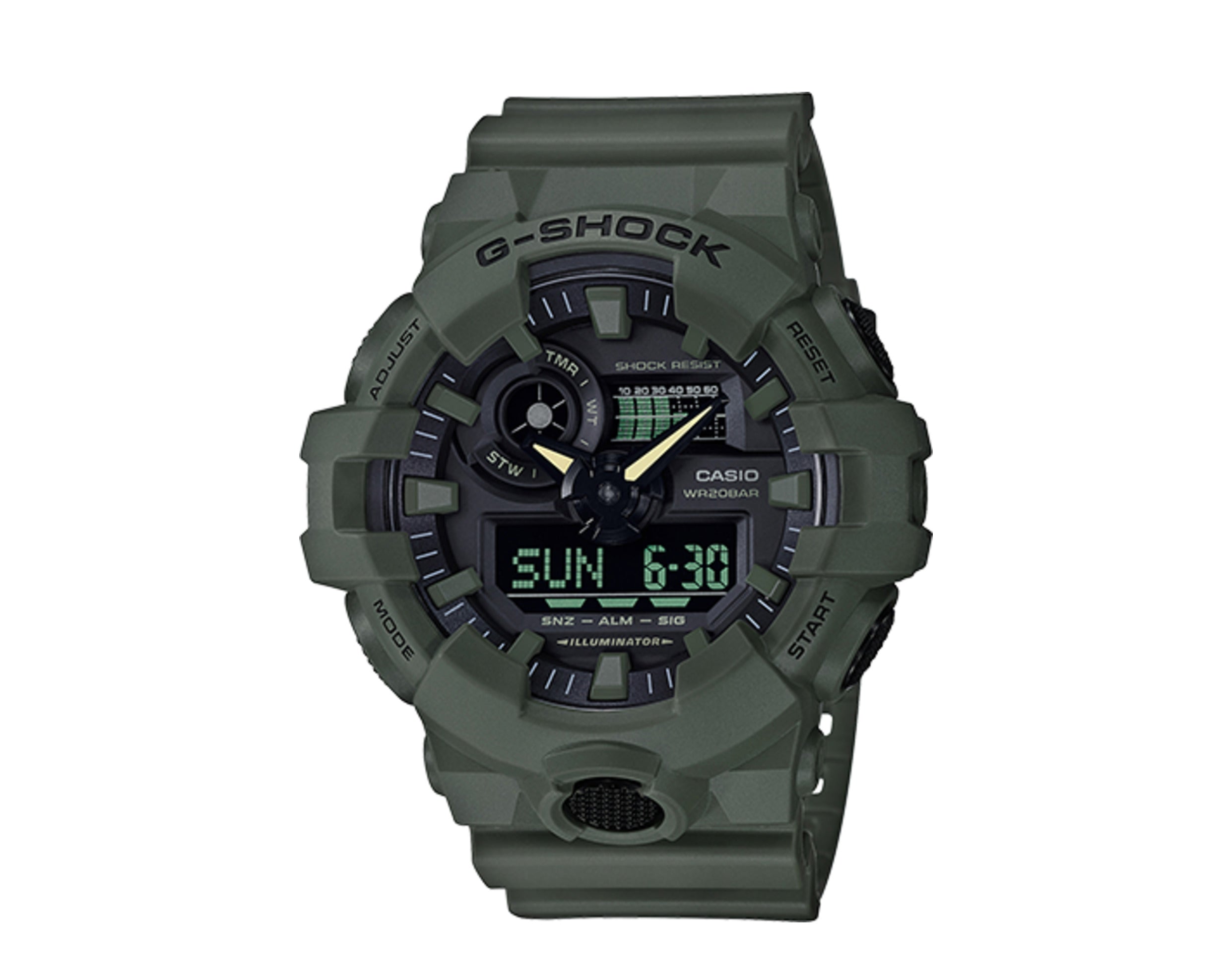 Casio G-Shock GA700UC Front Button Analog Digital Resin Men's Watch