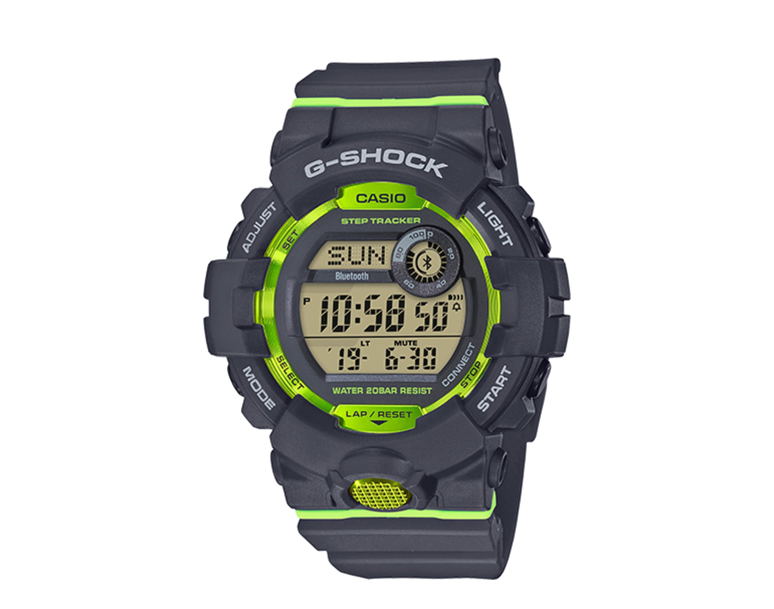 Casio G-Shock GBD800 Digital Resin Bluetooth Men's Watch