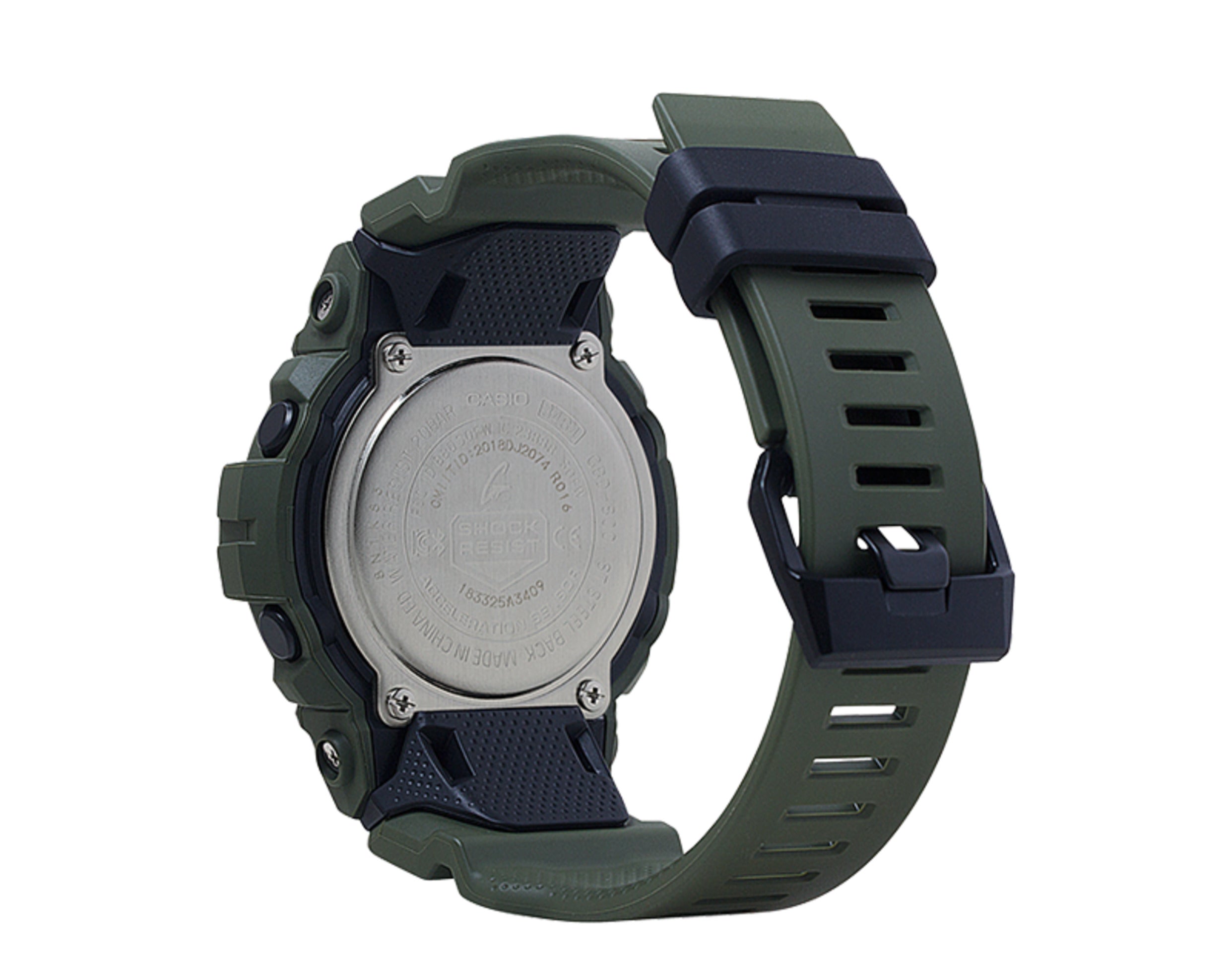 Casio G-Shock GBD800 Digital Resin Bluetooth Men's Watch