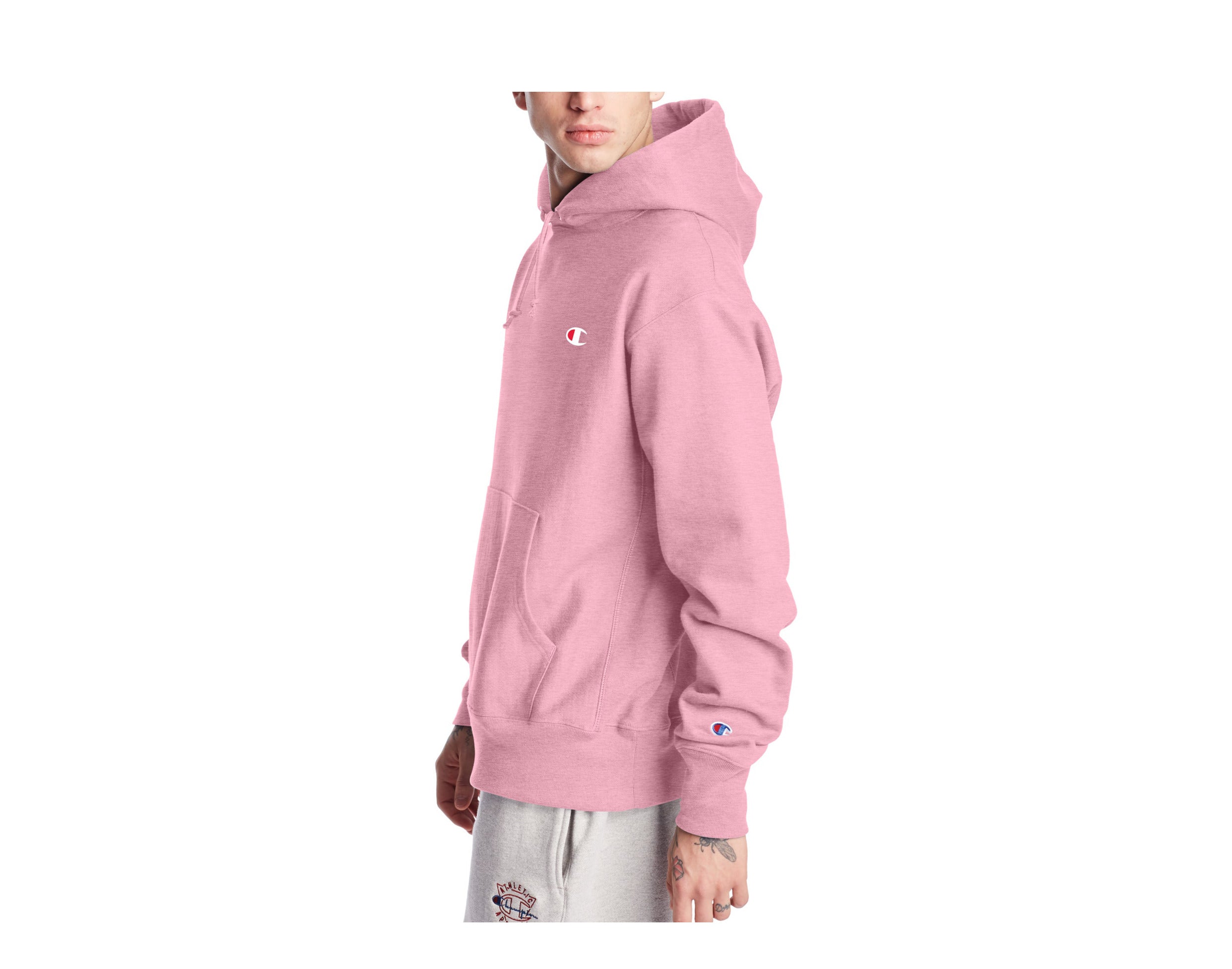 Champion C-Life Reverse Weave C Logo Pull-Over Men's Hoodie