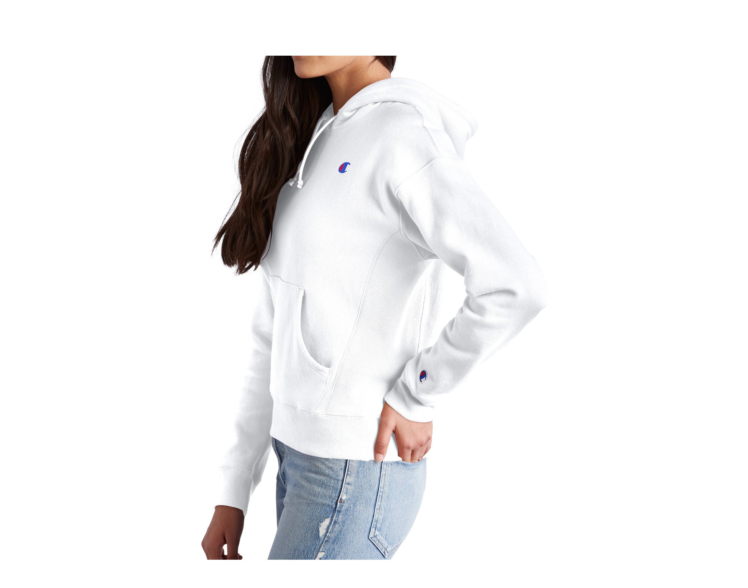 Champion C-Life Reverse Weave C Logo Pull-Over Women's Hoodie