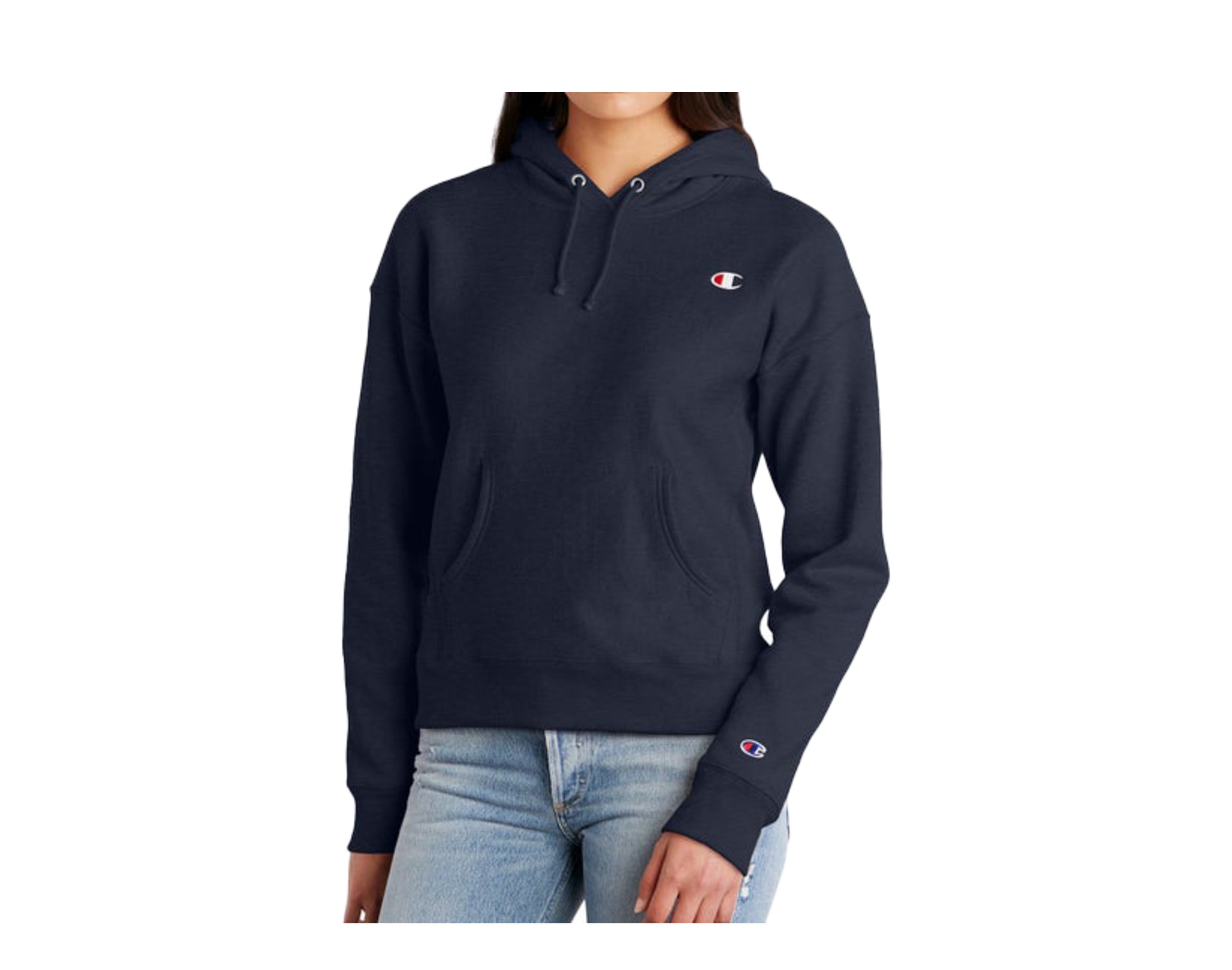 Champion C-Life Reverse Weave C Logo Pull-Over Women's Hoodie