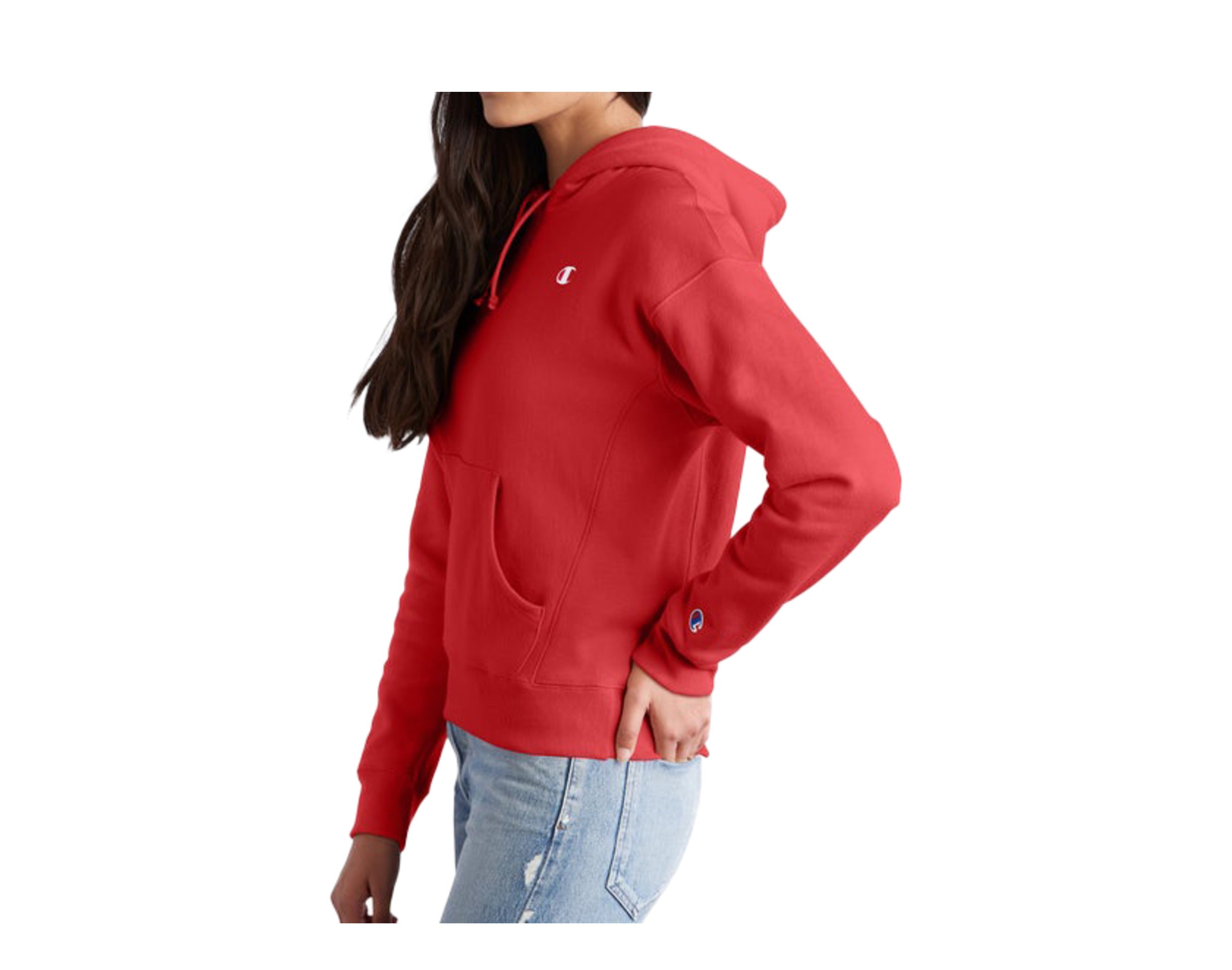 Champion C-Life Reverse Weave C Logo Pull-Over Women's Hoodie