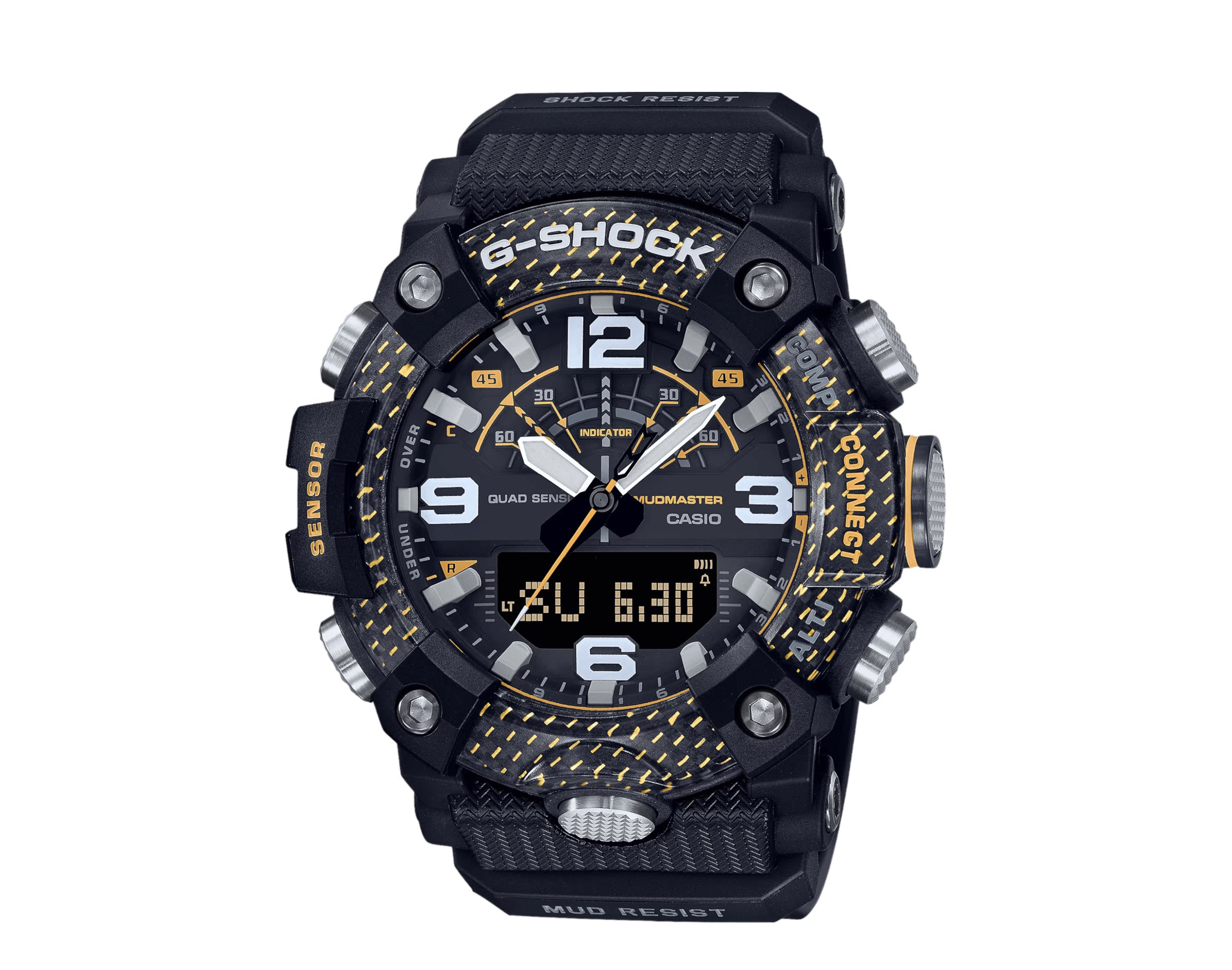 Casio G-Shock GGB100Y MudMaster Analog-Digital Resin Men's Watch